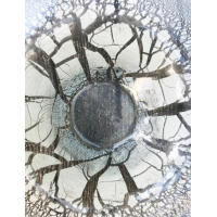 W.J. Rozendaal Kristalunie schaal